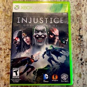 Xbox 360 game injustice gods among us